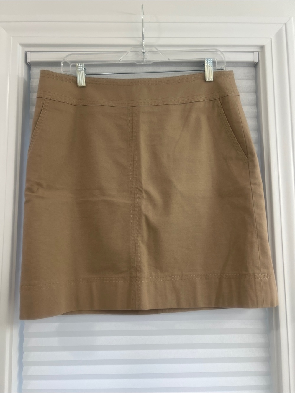 Talbots Khaki Mini Skirt